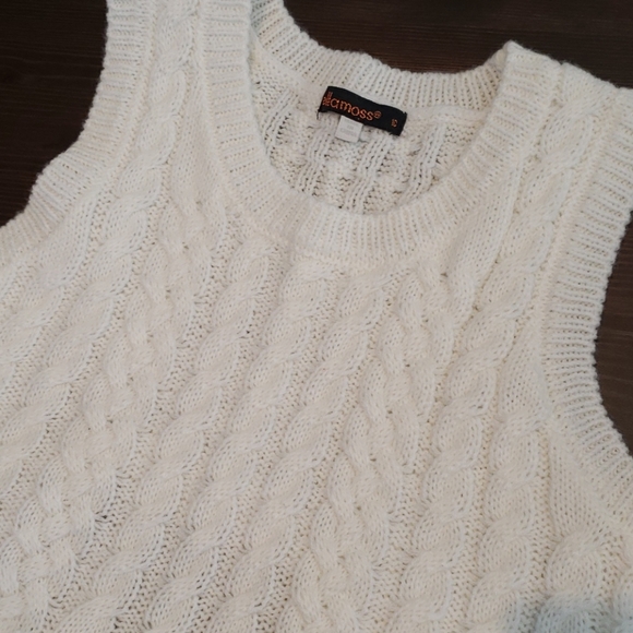 Ellamoss girls off white sweater dress - Picture 2 of 5